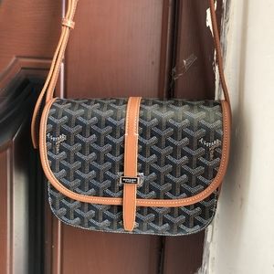 Goyard Belvedere Messenger Bag Coated Canvas PM